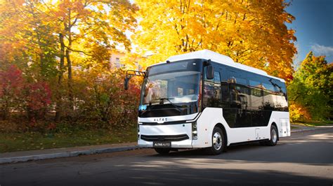 Altas Auto elektrinio autobuso nuotrauka