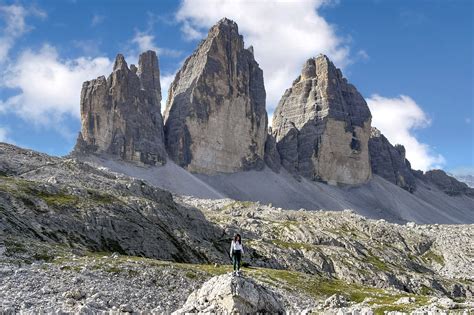 Tre Cime di Lavaredo viršūnės, Dolomitų kraštovaizdis