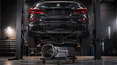 Koncepcinė BMW pavarų dėžių schema