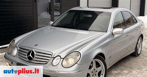 Mercedes-Benz E320, verslo klasės automobilis