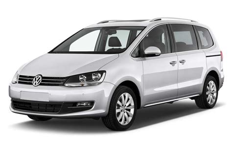 Vaizdas į Volkswagen Sharan automobilio saloną