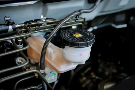 Photo of power steering fluid containers