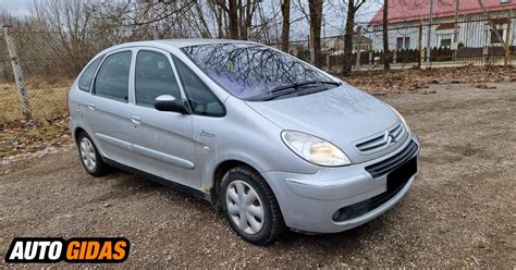 Citroen Xsara Picasso galinio tilto dalys