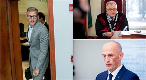 Teisėjas, prokuroras ir advokatas teismo salėje