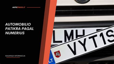Scheminė iliustracija, kaip apskaičiuoti automobilio numerio reikšmę pagal numerologiją, su pavyzdžiu.