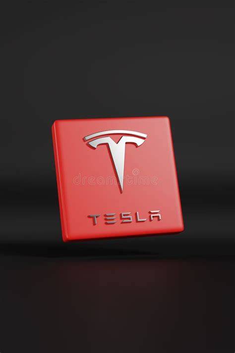 Tesla logo illustration