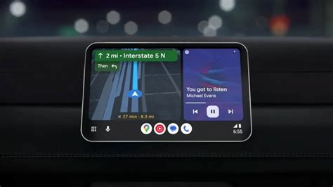 Schema, iliustruojanti belaidžio „Android Auto“ prijungimo procesą per „Bluetooth“ ir „Wi-Fi“