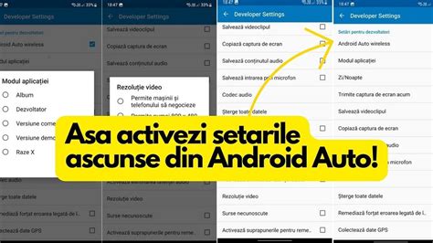 Ekrano nuotrauka, rodanti „Android Auto“ nustatymų meniu, kur galima keisti programėlių išdėstymą ir pridėti sparčiuosius klavišus