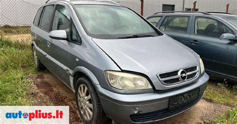 Tematinė nuotrauka: Opel Zafira variklio skyrius