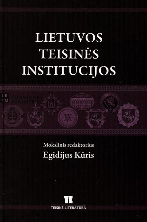 Teisinės institucijos darbas