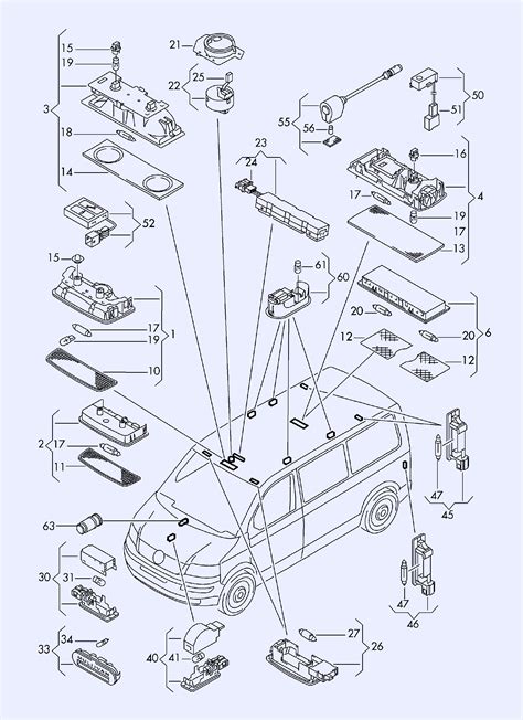 VW Transporter T5 vairo stiprintuvo siurbliukas schema