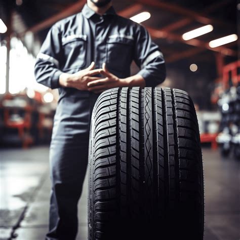 Teminė nuotrauka: žmogus tikrina automobilio padangas ir dugną