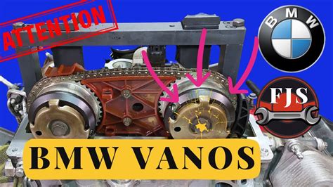 BMW VANOS sistemos komponentų diagrama