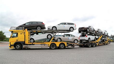 Automobilių pervežimas tralu Suomijoje