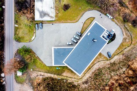 Gariūnų turgavietės išorės panorama arba bendras vaizdas su automobilių aikštelėmis