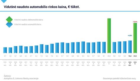 Lietuvos automobilių rinkos analizės grafikas