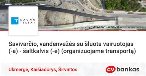 Tematinė nuotrauka: savivarčio vairuotojas darbo vietoje