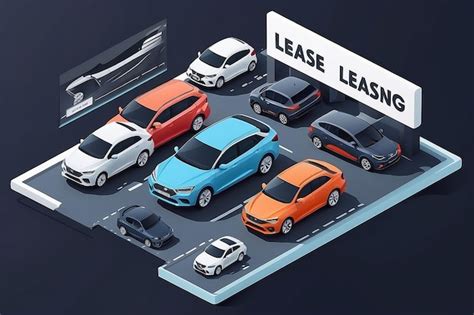 Infographic detailing Swedbank's car leasing financing conditions