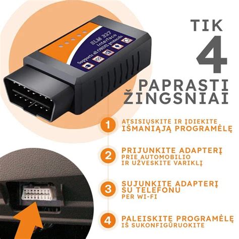 automobilio elektronikos diagnostikos schema