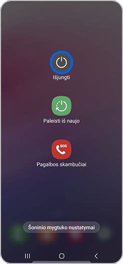 Išmaniojo telefono ekranas su draudimo programėlės pavyzdžiu