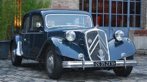 Nuotrauka: Citroën Traction Avant - pirmasis serijinės gamybos automobilis su kėbuline konstrukcija