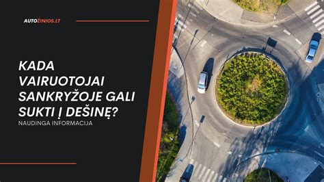 automobilis su įjungtu posūkio signalu, ruošiasi sukti