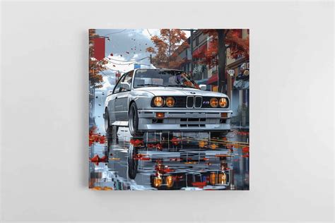 BMW E36 automobilio ratų išmatavimų iliustracija