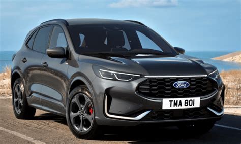 infografika: Ford Kuga techninės priežiūros lentelė