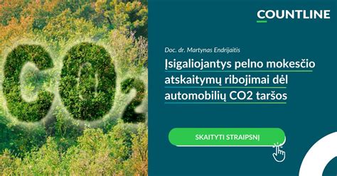 Diagrama, iliustruojanti CO2 išmetimo ir leidžiamų atskaitymų priklausomybę automobiliams