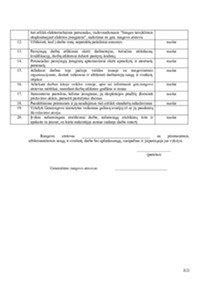 mechaniko saugos priemonių pavyzdys