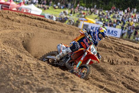 nuotrauka su MXGP of Latvia varžybų akimirka