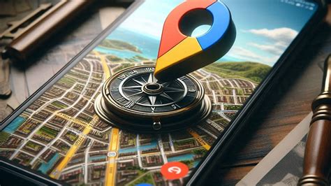 Tematinė iliustracija su „Google Maps“ programėlės ekrano nuotrauka, rodančia mėlyną tašką ir parinktį „Išsaugoti automobilio stovėjimo vietą“