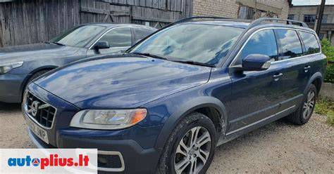 Infografika: naudotų Volvo XC70 dalių pardavimo srautas Lietuvoje