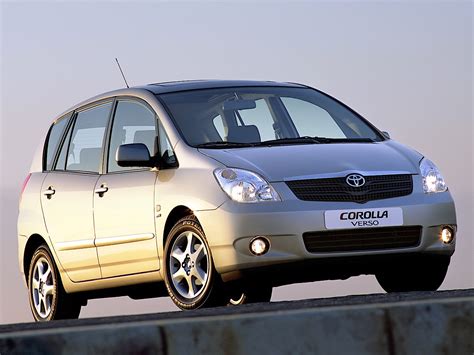 Toyota Corolla Verso interjero vaizdas