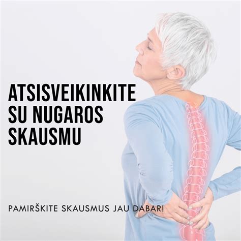 Infografika: kada kreiptis į specialistą dėl nugaros skausmo
