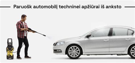 automobilio pasiruošimas techninei apžiūrai