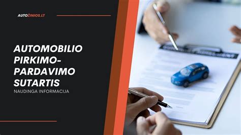 automobilio pardavimo procesas