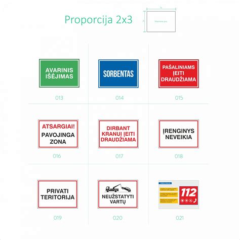 schema: vietos, kur Ford automobiliuose dažniausiai randami informaciniai lipdukai su spalvos kodu