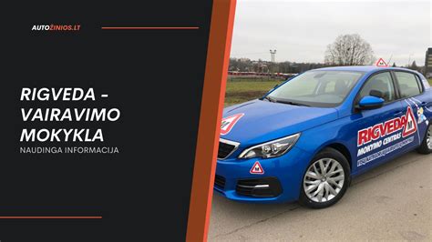 Informacinė schema apie vairavimo mokyklos padalinius ir teikiamas paslaugas Klaipėdoje