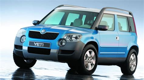 The Skoda Yeti concept car at the 2005 Geneva Motor Show