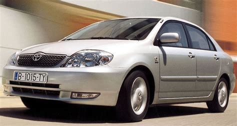 Toyota Corolla 2002 m. galinės dalies nuotrauka