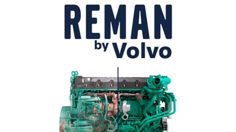 Schema: Volvo Reman dalių atnaujinimo procesas