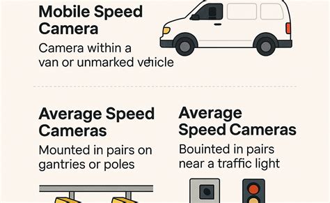 schema showing how average speed cameras work