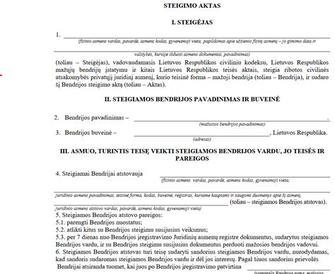 Sutarties pasirašymo dokumentai ir parašai