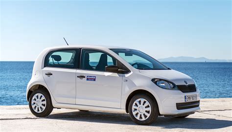 klasikinis Škoda Citigo priekinis vaizdas