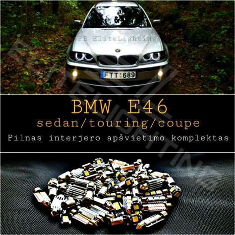 Teminė BMW E46 interjero nuotrauka su odiniu salonu