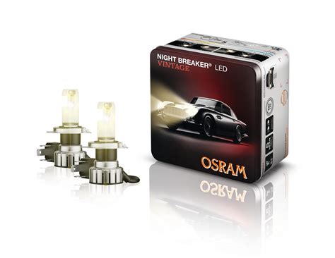 OSRAM NIGHT BREAKER LED pakuotės su QR kodu pavyzdys