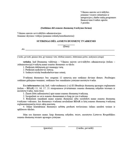 Asmens nuotraukos naudojimo sutikimas