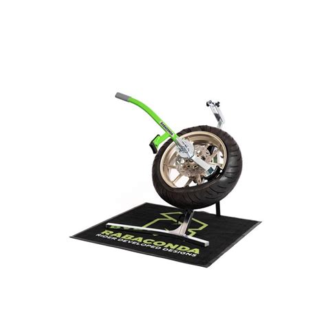 Motociklo ratlankio prijuostės montavimo schema