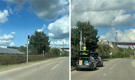 Greičio matuoklio fiksavimo pavyzdys